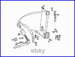 Genuine MERCEDES BBDC C219 S211 W211 Seat belt buckle 2118601969