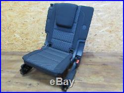Genuine Single Seat Cover Third Row Left Driver Side Belt Buckle VW Touran 5t