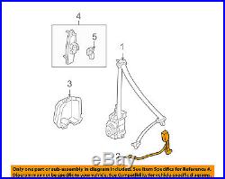 HONDA OEM 03-06 Accord Front Seat Belt-Buckle 04816SDCA72ZC