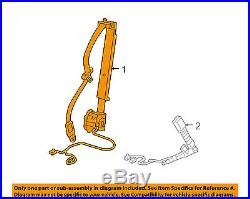 HONDA OEM 07-08 Element Front Seat-Belt & Buckle Retractor Left 04818SCVL00ZA