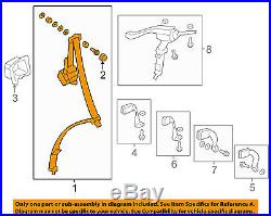HONDA OEM 07-11 CR-V Rear Seat Belt-Belt & Buckle Retractor Left 04828SWAA01ZA