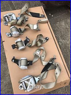 HONDA OEM 13-16 Accord Front Rears Seat-Belt & Buckle Retractors All 5 Together