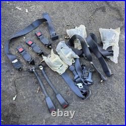 Honda CIVIC IV 88-91 Left Right Side Front Rear Seat Belts With Buckle Full OEM