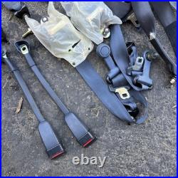 Honda CIVIC IV 88-91 Left Right Side Front Rear Seat Belts With Buckle Full OEM