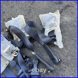 Honda CIVIC IV 88-91 Left Right Side Front Rear Seat Belts With Buckle Full OEM