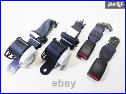 Honda Integra DC5 Type R OEM Rear Seat Belt Harness Buckle Catch Set from japan