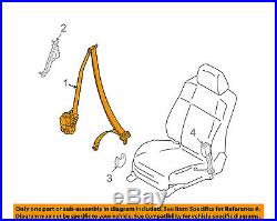 Infiniti NISSAN OEM 09-13 G37 Front Seat-Belt & Buckle Retractor Left 86885JK60B