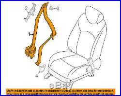 Infiniti NISSAN OEM JX35 Front Seat-Belt & Buckle Retractor Right 868843JA9A