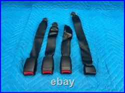 Infiniti QX56 QX80 3rd Row Seat Belt Buckle RH, LH & Center 4pc Set 2011-2019 OE
