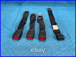 Infiniti QX56 QX80 3rd Row Seat Belt Buckle RH, LH & Center 4pc Set 2011-2019 OE