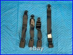 Infiniti QX56 QX80 3rd Row Seat Belt Buckle RH, LH & Center 4pc Set 2011-2019 OE