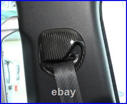 Interior Seat Belt Buckle Real Carbon Fiber 2020-2023 For Land Rover Defender 2X