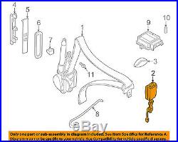 JAGUAR OEM 01-06 XK8 XKR Front Seat Belt Buckle R or L Sable HJE7017AGAEK