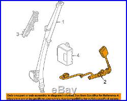 JAGUAR OEM 04-05 XJ8 Front Seat Belt-Buckle Right C2C17466LEG