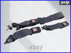 JDM Honda Integra DA5 1991 Genuine Seat Belt Buckle Catches 3pc Set 5cm Width