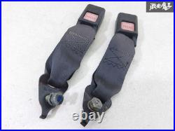 JDM Honda Integra DA5 1991 Genuine Seat Belt Buckle Catches 3pc Set 5cm Width
