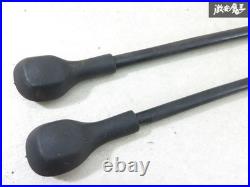 JDM Honda Integra DA5 Genuine Front Seat Belt Buckle Catches Pair 37cm Used