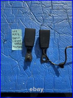 JDM Toyota MR2 SW20 Kouki Seat Belt Buckle Left Right Pair Set Used