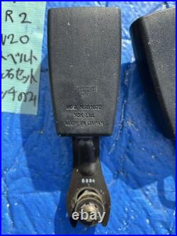 JDM Toyota MR2 SW20 Kouki Seat Belt Buckle Left Right Pair Set Used JDM Toyota MR2 SW20 Kouki Seat Belt Buckle Left Right Pair Set Used