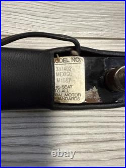 Jeep Cherokee XJ 84-87 OEM Female Seat Belt End Buckle Driver Front (Black)