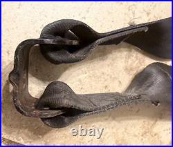 Jeep TJ Wrangler Rear Seat Belt Center Dual Buckles 97-06 #10 Free Ship