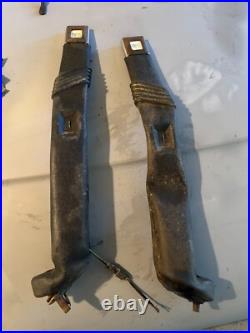 Jeep Wrangler YJ 92-95 Front Drivers Floor Female Seat Belt Buckle Latch set