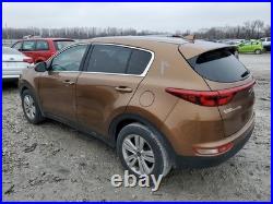 KIA Sportage 2019 Used Black Seat Belt & Retractor No Buckle 64000 Miles