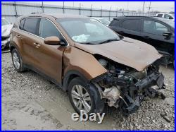 KIA Sportage 2019 Used Black Seat Belt & Retractor No Buckle 64000 Miles