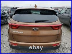 KIA Sportage 2019 Used Black Seat Belt & Retractor No Buckle 64000 Miles