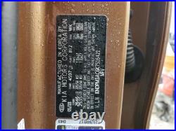 KIA Sportage 2019 Used Black Seat Belt & Retractor No Buckle 64000 Miles