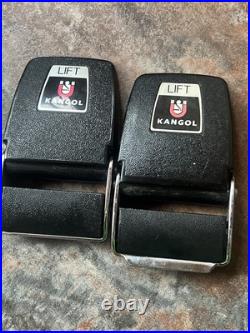 Kangol Rare Seat Belt Buckle Morgan Austin Healy Mini Mg Mgb Ferrari Mercedes
