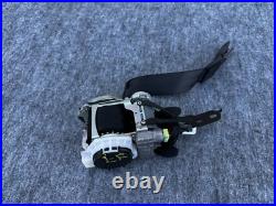 Left Driver Seat Belt Buckle Black Porsche Macan 3.0 (2015-2022) Oem