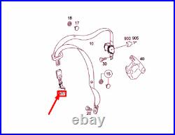 MERCEDES-BENZ GL X164 Rear Left Seat Belt Buckle A16486017699051