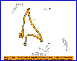 MITSUBISHI OEM 02-03 Lancer Front Seat-Belt & Buckle Retractor Right 7000B085