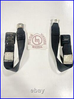 Mazda Rx3 808 Rear Seat belt Buckles