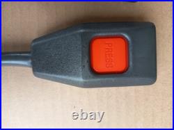 Mazda Rx 7 FC Seat Belt Buckle Clip Latch Black Pair