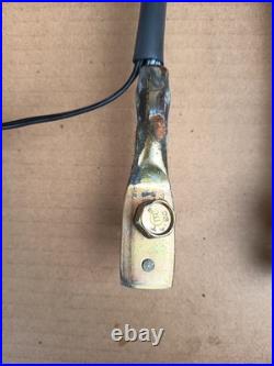 Mazda Rx 7 FC Seat Belt Buckle Clip Latch Black Pair