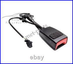 NEW For AUDI A4 05-09 FRONT SEAT SAFETY BELT BUCKLE SATIN BLACK 8E0857755G