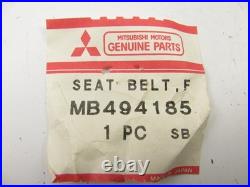 NEW OEM Front Left Seat Belt Retractor & Buckle For 1986-88 Colt, Summit, Mirage