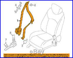 NISSAN OEM Front Seat-Belt & Buckle Retractor Left 868859NA3A