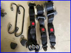 NISSAN SKYLINE R33 2door GTR BCNR33 Seat Belt set (No front seat belt buckle)RHD
