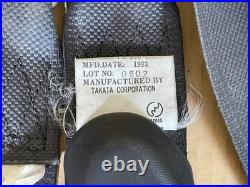 NISSAN Silvia S13 180sx 200sx Seat Belt set (No front seat belt buckle) 1993y