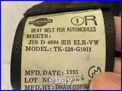 NISSAN Silvia SR20DET S14 200sx 240sx Seat Belt set (No seat belt buckle)
