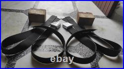 NOS Ford Thunderbird Lincoln Mercury Trucks Rare Black Front Seat Belts FoMoCo 2