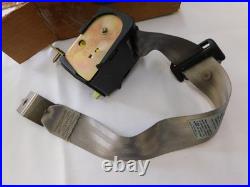 NOS OEM Ford 1990 1991 1992 Mustang Grey Rear Seat Belt Retractor Buckle
