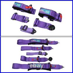 NRG SBH-B6PCPP 5 Point SFI Approved Cam Lock Buckle Racing Seat Belt Harness