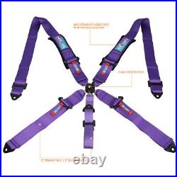 NRG SBH-B6PCPP SFI 16.1 Cam-Lock Buckle 5-Point Racing Harness Seat Belt Purple NRG SBH-B6PCPP SFI 16.1 Cam-Lock Buckle 5-Point Racing Harness Seat Belt Purple