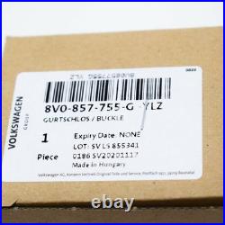 New Audi A3 S3 8v Front Left Seat Belt Buckle Latch Rhd 8v0857755gylz