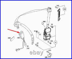 New Mercedes-benz C-class W204 Front Left Seat Belt Buckle A2048600169