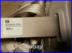 New Nos Vintage Gm Gmc Chevy Van L&r Shoulder Seat Belts Retractor Buckle Oem